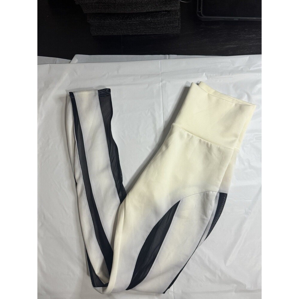 Hot Point Cream Mesh Pants Size Medium NWT
